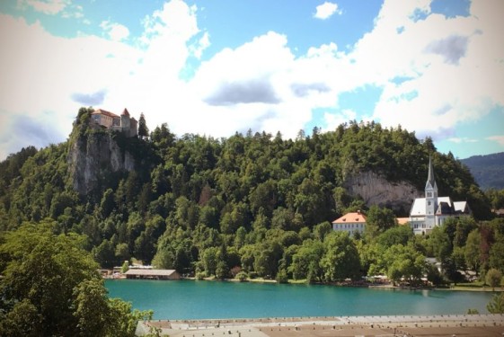 Lake Bled view from the road | Slovenia