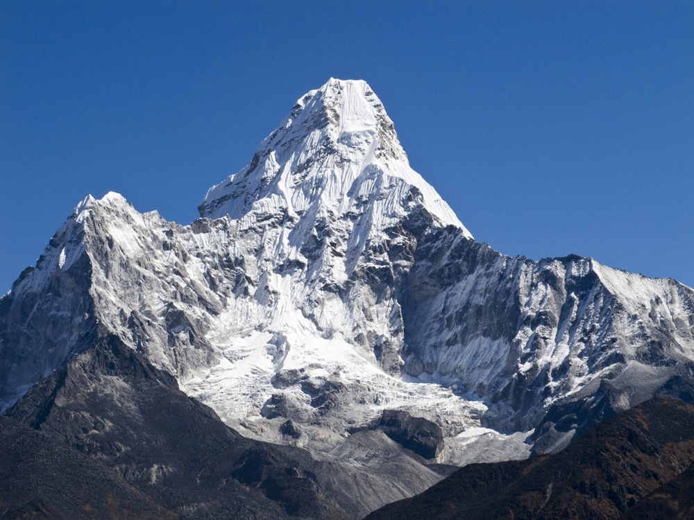 Ama Dablam on a blue sky | Himalayas, Nepal