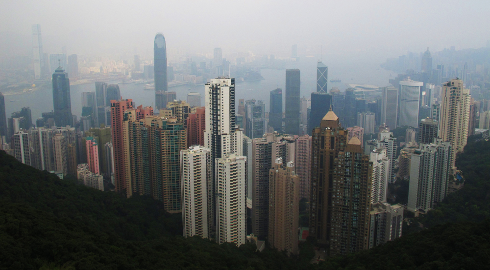Northern view from The Peak | Hong Kong