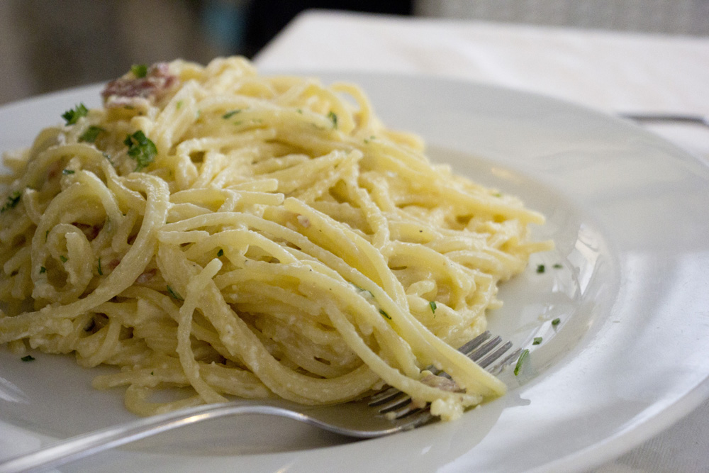 Spaghetti a la Carbonara| Italy